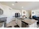 Spacious kitchen with granite countertops and stainless steel appliances at 47558 W Mellen Ln, Maricopa, AZ 85139