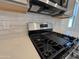 Stainless steel gas range with griddle at 47762 W Moeller Rd, Maricopa, AZ 85139