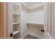 Spacious closet with shelving and hanging rods at 501 W Yukon Dr # 8, Phoenix, AZ 85027