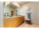 Bathroom with double vanity and granite countertops at 6168 S Fairway Pl, Gold Canyon, AZ 85118