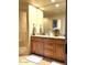 Elegant bathroom with double vanity and large shower at 6168 S Fairway Pl, Gold Canyon, AZ 85118