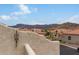 Community view from rooftop patio with mountain backdrop at 6168 S Fairway Pl, Gold Canyon, AZ 85118