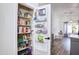 Well-organized pantry with wire shelving and ample storage at 6458 E Raftriver St, Mesa, AZ 85215