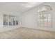 Dining room with neutral carpeting and large windows at 7297 E Black Rock Rd, Scottsdale, AZ 85255