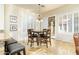 Bright breakfast nook with tile floors and access to patio at 8531 E Twisted Leaf Dr, Gold Canyon, AZ 85118