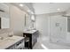 Elegant bathroom with a large shower and double vanity at 9815 N Sunrise Cir, Fountain Hills, AZ 85268