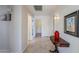 Bright hallway with tile flooring, and access to other rooms at 10255 E Golden Rim Cir, Gold Canyon, AZ 85118