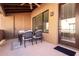Outdoor patio with table and chairs, great for relaxing at 13450 E Via Linda Dr # 2008, Scottsdale, AZ 85259