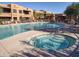 Inviting community pool and hot tub at 13450 E Via Linda Dr # 2008, Scottsdale, AZ 85259
