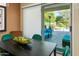 Dining area with sliding door access to the backyard oasis at 15174 W Camino Estrella Dr, Surprise, AZ 85374