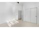 Spacious bedroom with double door closet and window shutters at 19550 N Grayhawk Dr # 1124, Scottsdale, AZ 85255