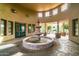 Ornate fountain in the community center courtyard at 19550 N Grayhawk Dr # 1124, Scottsdale, AZ 85255
