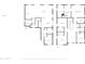 Detailed floor plan showing the layout of the home's rooms and dimensions for both the first and second floors at 22501 E Indiana Ave, Queen Creek, AZ 85142
