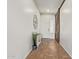 Spacious entryway with tile floors, barn door, and natural light at 24147 N 165Th Ln, Surprise, AZ 85387