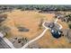 Aerial view of a park with a playground, pavilion, and open space at 2442 E Winged Foot Dr, Chandler, AZ 85249