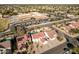 Aerial view of home and neighborhood at 2442 E Winged Foot Dr, Chandler, AZ 85249