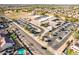 Aerial view of neighborhood showing school and homes at 2442 E Winged Foot Dr, Chandler, AZ 85249