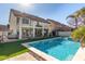 Two-story home with pool and backyard at 2442 E Winged Foot Dr, Chandler, AZ 85249