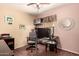Home office with desk, chair, and computer at 2442 E Winged Foot Dr, Chandler, AZ 85249