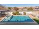 Inviting pool with spa and basketball hoop at 2442 E Winged Foot Dr, Chandler, AZ 85249