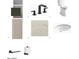 Modern bathroom features: toilet, sink, and black matte fixtures at 25572 N 119Th St, Scottsdale, AZ 85255