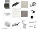 Modern bathroom features: Vessel sink, toilet, shower, and black matte fixtures at 25572 N 119Th St, Scottsdale, AZ 85255