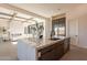Modern kitchen with large island, stainless steel appliances, and ample counter space at 25572 N 119Th St, Scottsdale, AZ 85255