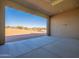 Covered patio with views of the desert landscape at 25572 N 119Th St, Scottsdale, AZ 85255