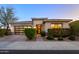 Single-story home with modern facade, two-car garage, and landscaped front yard at 2843 E Donald Dr, Phoenix, AZ 85050