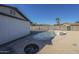 Above ground pool with fire pit at 2914 E Cactus Rd, Phoenix, AZ 85032