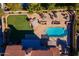 Luxury home with pool, putting green, and expansive backyard at 6302 E Monte Cristo Ave, Scottsdale, AZ 85254