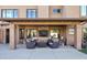 Covered patio with seating area, perfect for outdoor entertaining at 6302 E Monte Cristo Ave, Scottsdale, AZ 85254