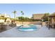 Inviting pool with outdoor kitchen and seating area at 6302 E Monte Cristo Ave, Scottsdale, AZ 85254