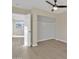 Light and airy bedroom with ceiling fan and built in shelving at 7607 N 42Nd Ln, Phoenix, AZ 85051