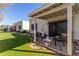 Private patio with seating area, perfect for relaxing at 9270 W Morrow Dr, Peoria, AZ 85382