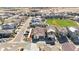 Aerial view of house and surrounding neighborhood at 9431 E Supernova Dr, Mesa, AZ 85212