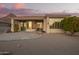 House exterior with large backyard patio at 11003 E Turnberry Rd, Scottsdale, AZ 85255
