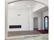 Living room features a linear fireplace and hardwood floors at 14371 W Morning Star Trl, Surprise, AZ 85374