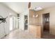 Small kitchenette with granite countertop at 15491 W Amelia Dr, Goodyear, AZ 85395