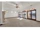 Living room with lake views and fireplace at 1777 W Ocotillo Rd # 23, Chandler, AZ 85248