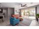 Cozy living area with access to the backyard, comfortable seating, and contemporary design at 1921 E Lantana Dr, Chandler, AZ 85286