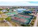 Community sports courts, including basketball and pickleball at 19572 N Sandalwood Dr, Maricopa, AZ 85138