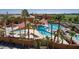 Community pool and surrounding landscape at 2562 N 169Th Ave, Goodyear, AZ 85395