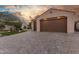 Two-car garage and paver driveway at 2562 N 169Th Ave, Goodyear, AZ 85395