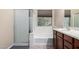 Main bathroom includes a soaking tub and shower at 25823 N 122Nd Ln, Peoria, AZ 85383