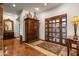 Bright and spacious entry with high ceilings and hardwood floors at 40980 N 97Th St, Scottsdale, AZ 85262