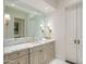 Bathroom with marble vanity and access to closet at 42638 N Chiricahua Pass, Scottsdale, AZ 85262