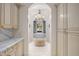 Luxurious bathroom with marble finishes and chandelier at 42638 N Chiricahua Pass, Scottsdale, AZ 85262