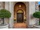 Grand entryway with double doors and ornate details at 42638 N Chiricahua Pass, Scottsdale, AZ 85262