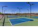 Multiple pickleball courts with ample space for play at 43244 N Heavenly Way, Anthem, AZ 85086